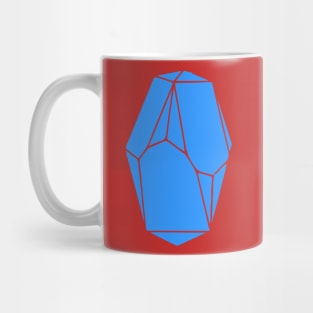 blue ice cube Mug